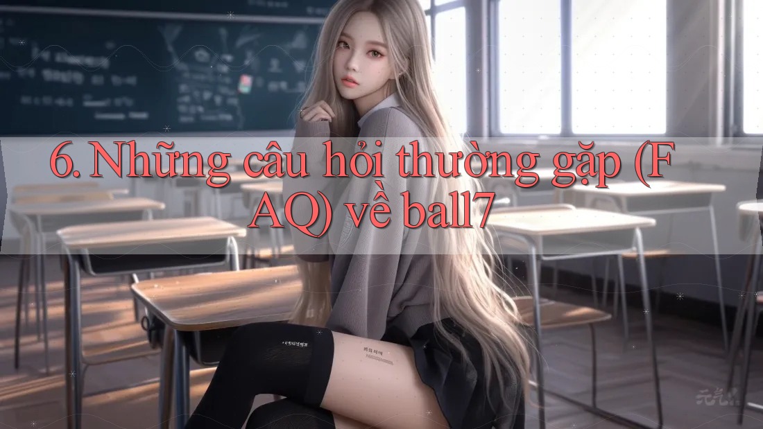 6. Những câu hỏi thường gặp (FAQ) về ball7 6. Những câu hỏi thường gặp (FAQ) về ball7