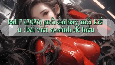 ball7 (2026) mỗi cái hay mỗi kiểu bài viết so sánh dễ hiểu