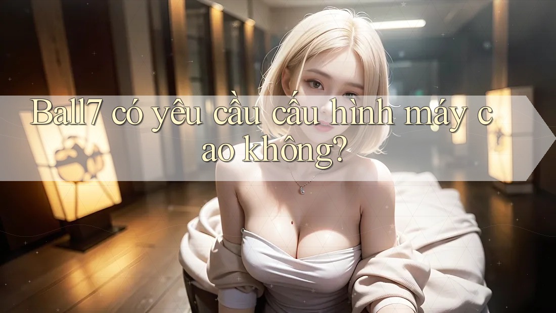 Ball7 có yêu cầu cấu hình máy cao không? Ball7 có yêu cầu cấu hình máy cao không?