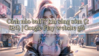 Cách nào ball7 khi sáng sớm (2026) Google Play website giả
