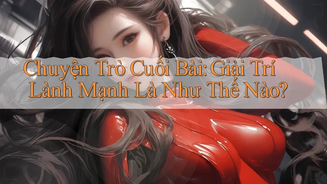 Chuyện Trò Cuối Bài: Giải Trí Lành Mạnh Là Như Thế Nào?
