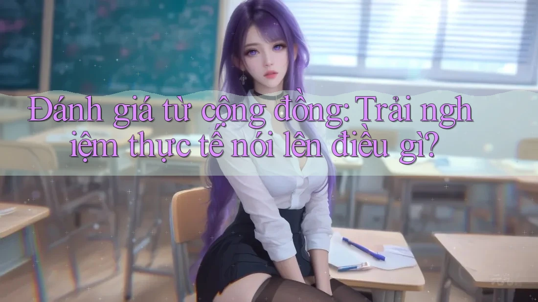 Đánh giá từ cộng đồng: Trải nghiệm thực tế nói lên điều gì? Đánh giá từ cộng đồng: Trải nghiệm thực tế nói lên điều gì?