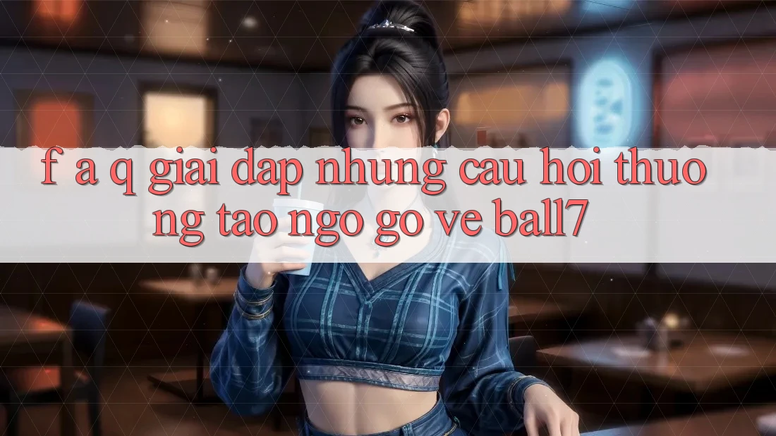 F. A. Q - Giải Đáp Những Câu Hỏi Thường Tao ngộ gỡ Về Ball7 F. A. Q - Giải Đáp Những Câu Hỏi Thường Tao ngộ gỡ Về Ball7