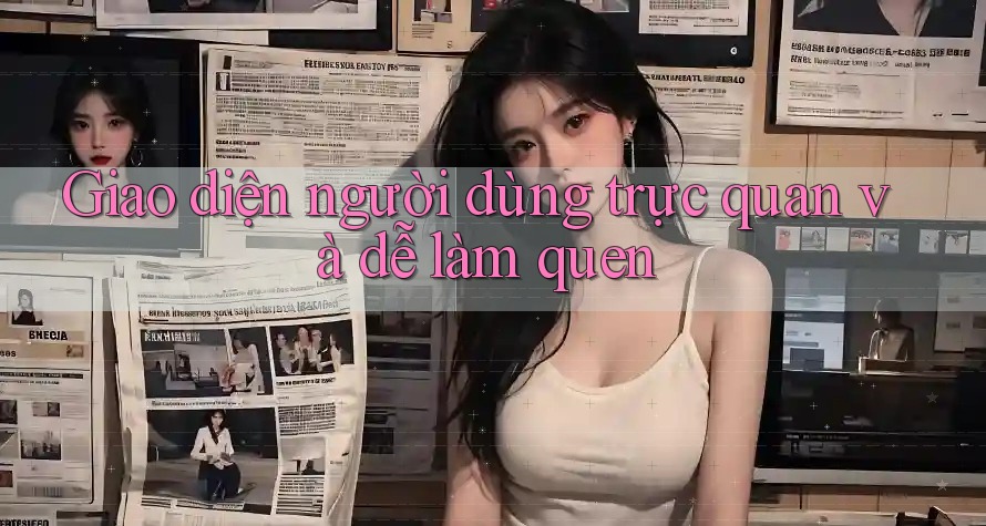 Giao diện người dùng trực quan và dễ làm quen