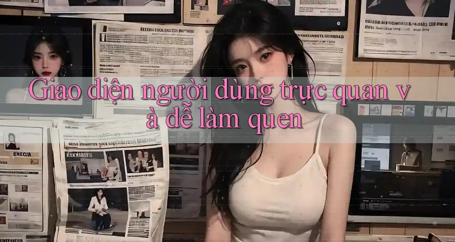 Giao diện người dùng trực quan và dễ làm quen