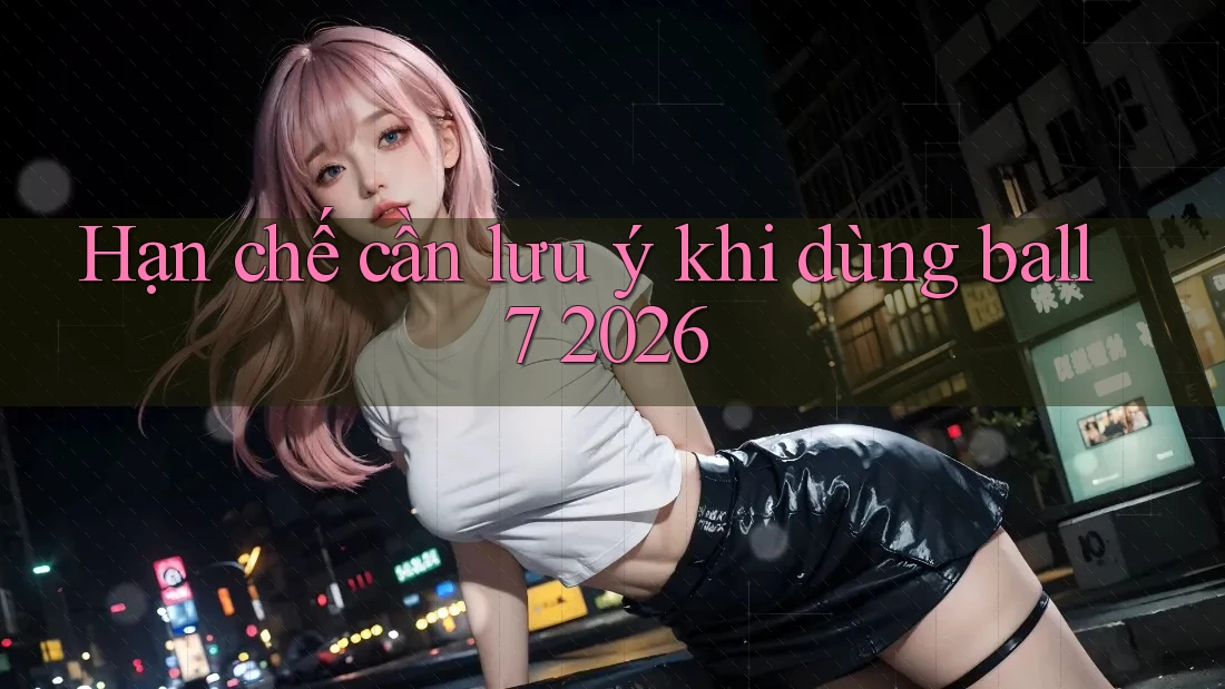 Hạn chế cần lưu ý khi dùng ball7 2026