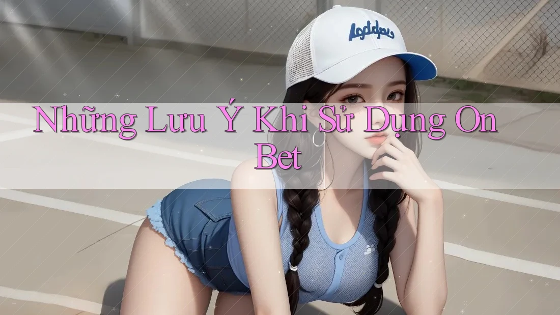 Những Lưu Ý Khi Sử Dụng On Bet Những Lưu Ý Khi Sử Dụng On Bet