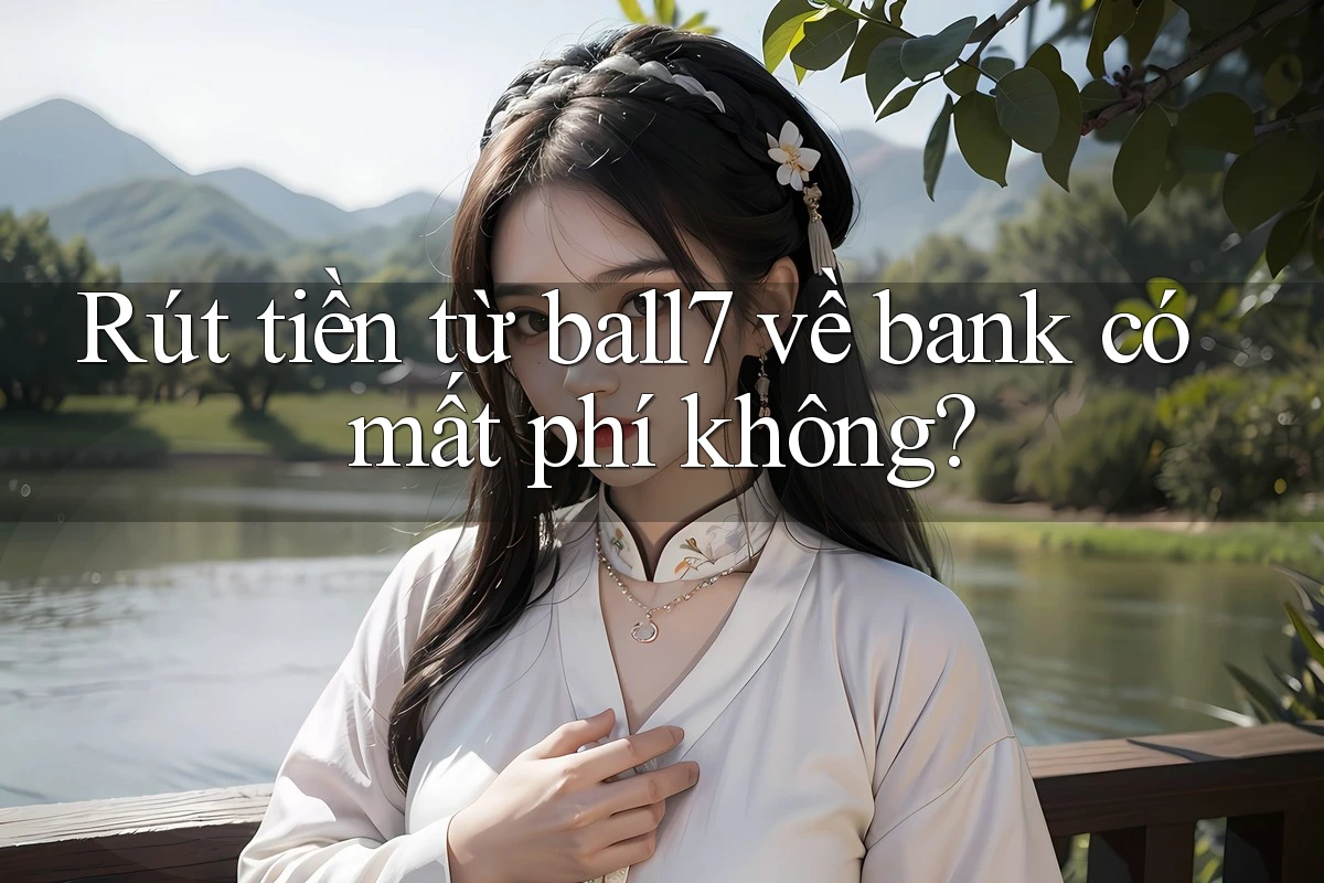 Rút tiền từ ball7 về bank có mất phí không?