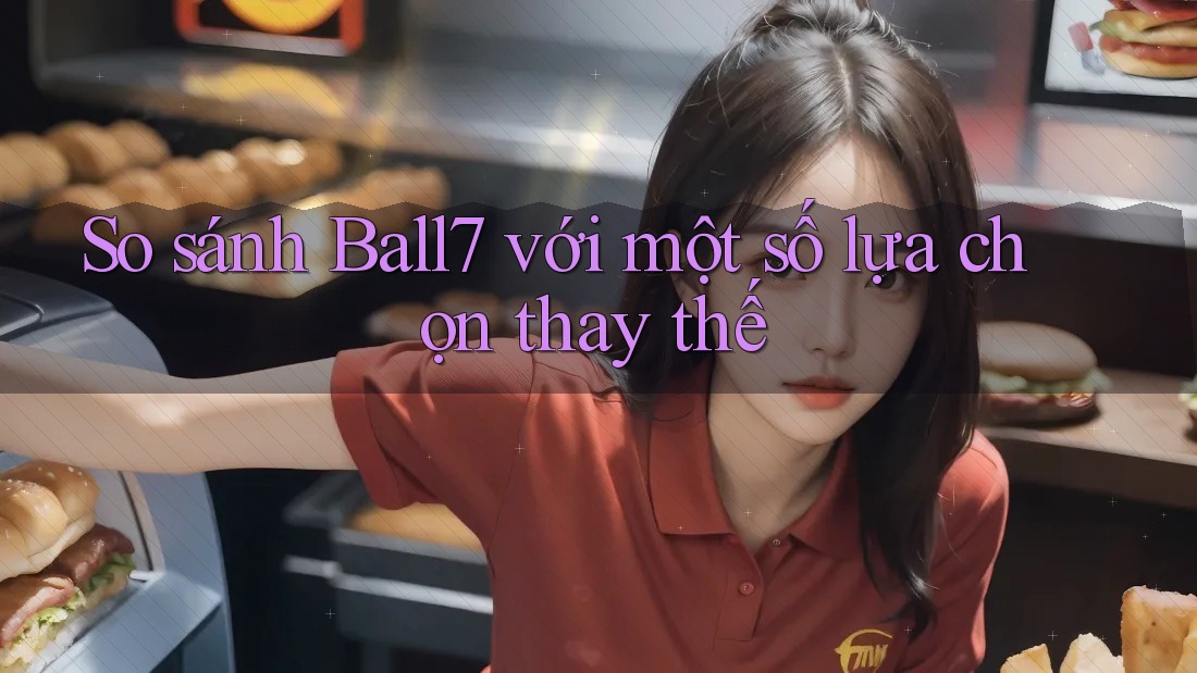 So sánh Ball7 với một số lựa chọn thay thế