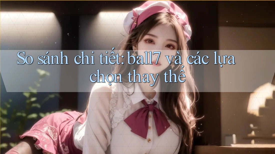 So sánh chi tiết: ball7 và các lựa chọn thay thế So sánh chi tiết: ball7 và các lựa chọn thay thế