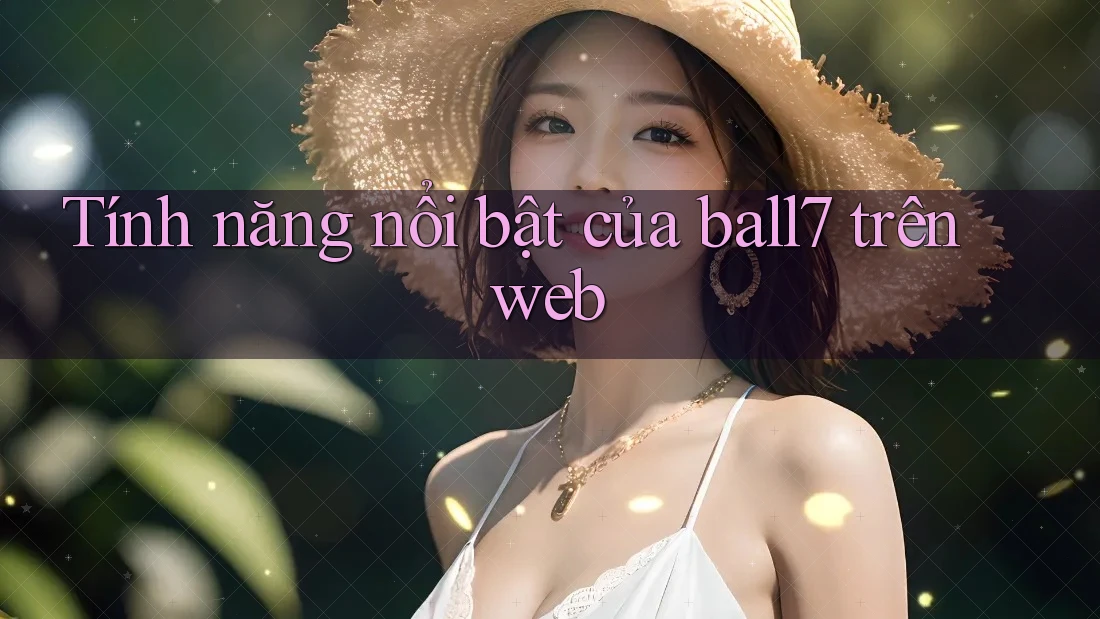 Tính năng nổi bật của ball7 trên web