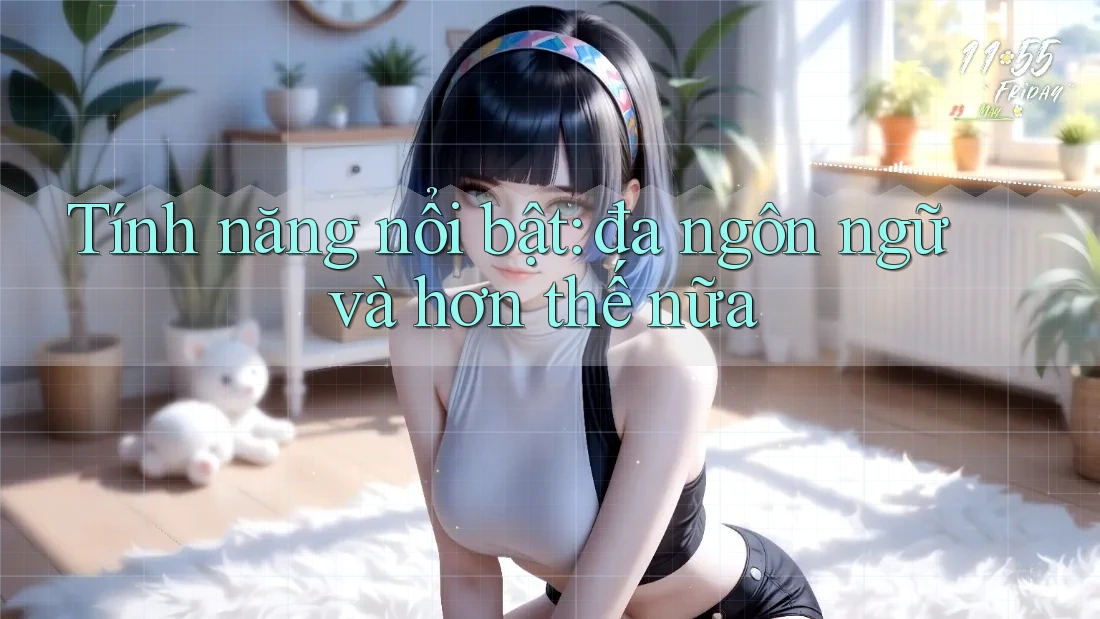 Tính năng nổi bật: đa ngôn ngữ và hơn thế nữa Tính năng nổi bật: đa ngôn ngữ và hơn thế nữa