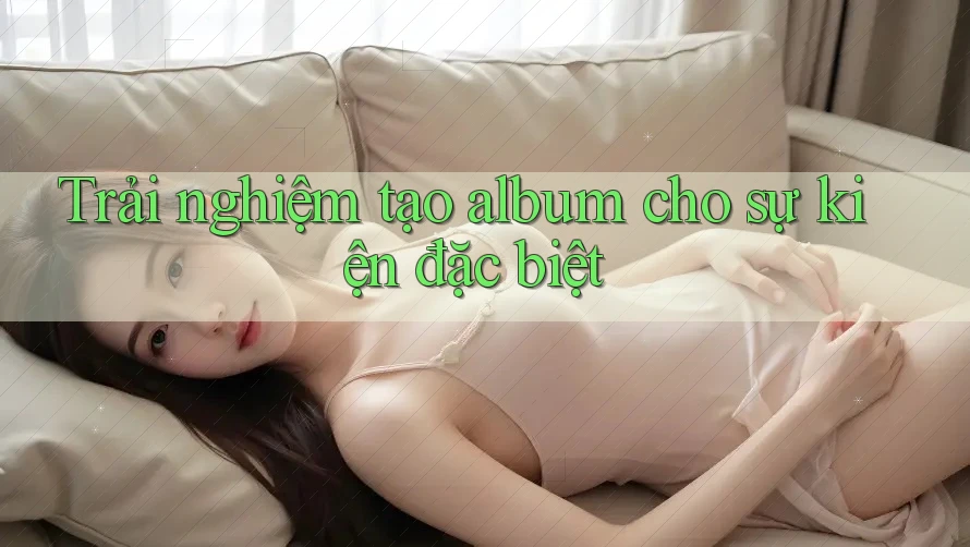Trải nghiệm tạo album cho sự kiện đặc biệt Trải nghiệm tạo album cho sự kiện đặc biệt