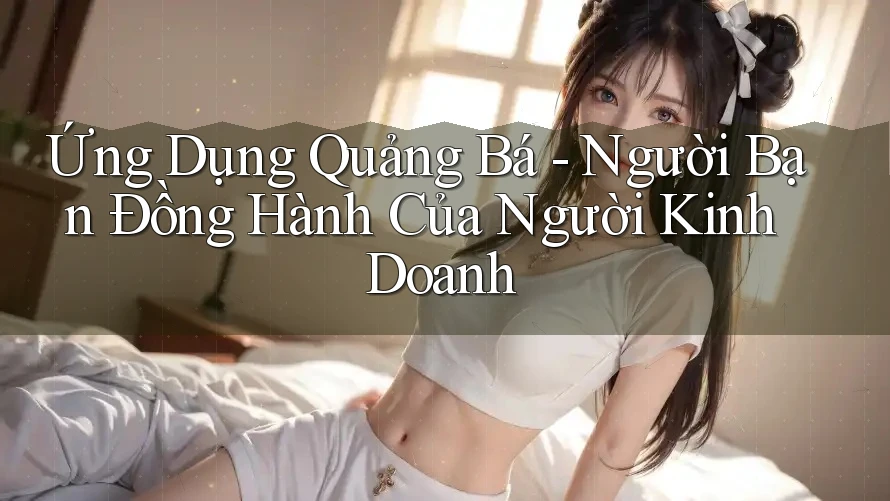 Ứng Dụng Quảng Bá - Người Bạn Đồng Hành Của Người Kinh Doanh Ứng Dụng Quảng Bá - Người Bạn Đồng Hành Của Người Kinh Doanh