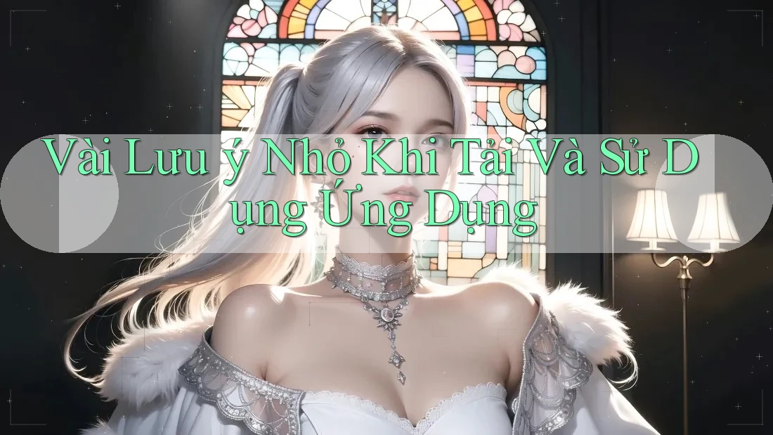 Vài Lưu ý Nhỏ Khi Tải Và Sử Dụng Ứng Dụng Vài Lưu ý Nhỏ Khi Tải Và Sử Dụng Ứng Dụng
